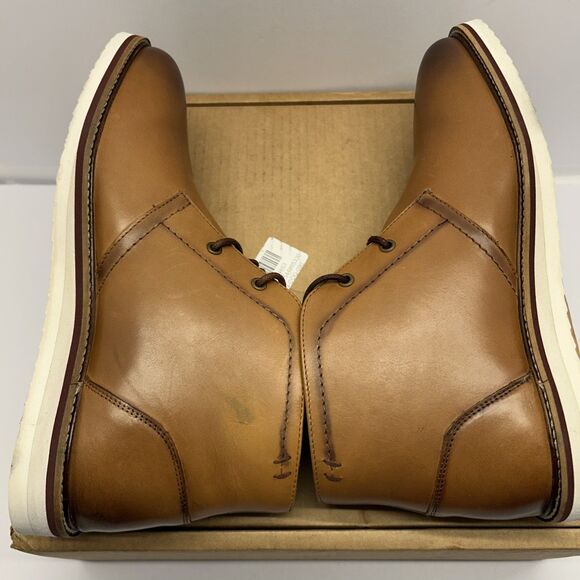Thomas And Vine Keegan Chukka Boot Tan/Cognac Leather Men\'s Size 9 New in Box main image 5